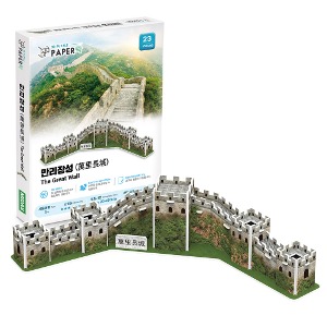 [Maskot Almacen] 미니 세겨유명 건축물 3D 입체퍼즐 만들기 ( 만리장성 )